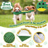 Interactive Dog Toys for Small Medium Dogs - 2 Pack Puppy Toys for Boredom and Teething, No Stuffing Squeaky Puppy Chew Toys with Crinkle, Treat D...