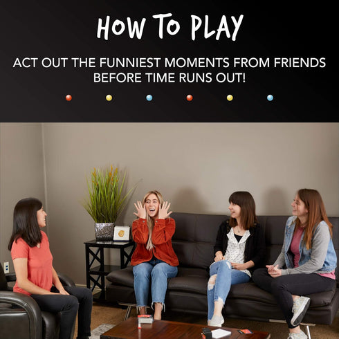 Paladone Friends Scene Charades Game, Officially Licensed Friends Television Show Merchandise...
