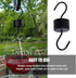 2 Pack Hummingbird Feeder Ant Guard, Metal Ant Moat for Hummingbird Feeders with 2 Hummingbird Feeder Brushes, Black...