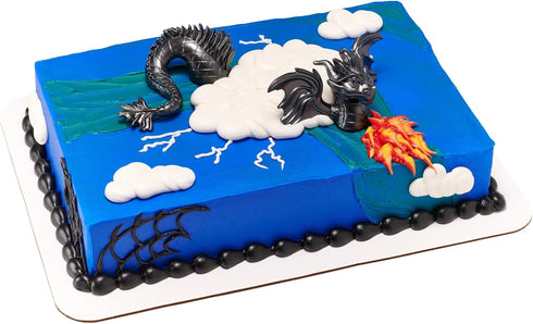 Decopac Dragon Creations Cake Decorations - Cake Topper, Gray...
