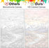 Okarina Paint by Numbers Kit for Adults Beginner Canvas, Sun Mountain Acrylic Adult Paint by Number Kits, Natural Abstract Landscape Flowers Oil N...