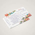 Jot & Mark Floral Recipe Cards 4x6 | Double Sided Thick Cardstock, 50 Count (Garden Floral)...