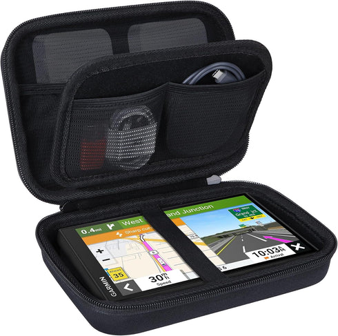 Hard Case Compatible with 5-7 Inch Garmin RV 780/785 RV Cam 795 dezl OTR700/OTR710/OTR610 Garmin DriveSmart 76/65/61/66/55 Garmin Drive 51/52/53 G...