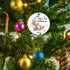 Baby's First Christmas 2025 Boy Bear on The Moon Baby Ornament Christmas Wedding Decoration Baby Ornament Newlywed 2025 (Yellow and White Baby Bea...