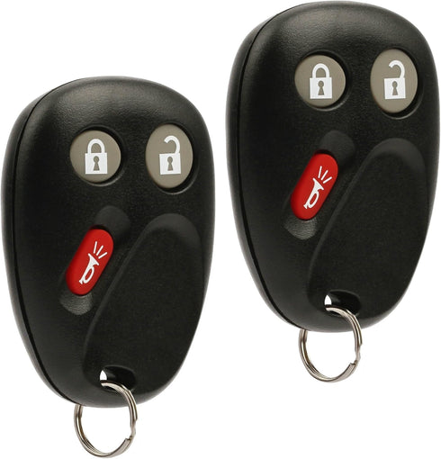 Key Fob Keyless Entry Remote fits 2003-2006 Chevy Tahoe Suburban Silverado Avalanche Equinox SSR/GMC Sierra Yukon/Cadillac Escalade/Hummer H2 / Po...