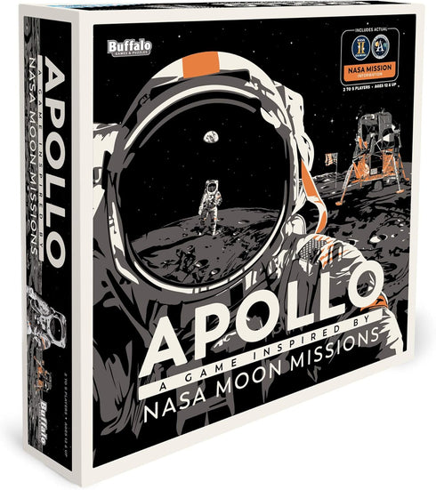 Buffalo Games - Apollo Games (NASA) - Long Play Strategy Game - Great for Game Night - Space Mission...