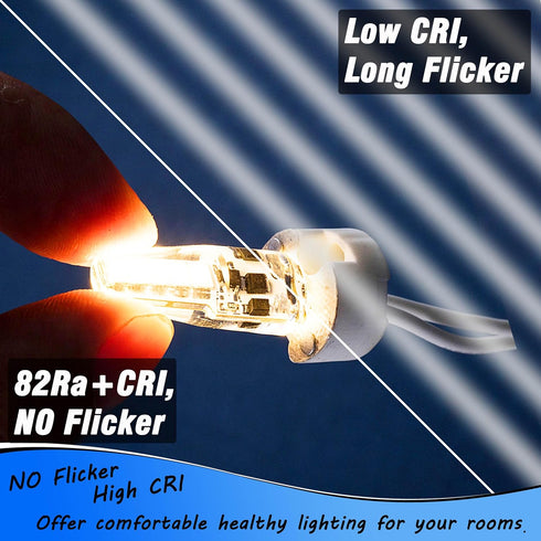 G4 LED Bulb Warm White 2700K 3W Equivalent to 20W Halogen Bulb AC/DC 12-24V T3 JC Bi-Pin Base Replacement for Outdoor Landscape Bulbs Path Paver D...