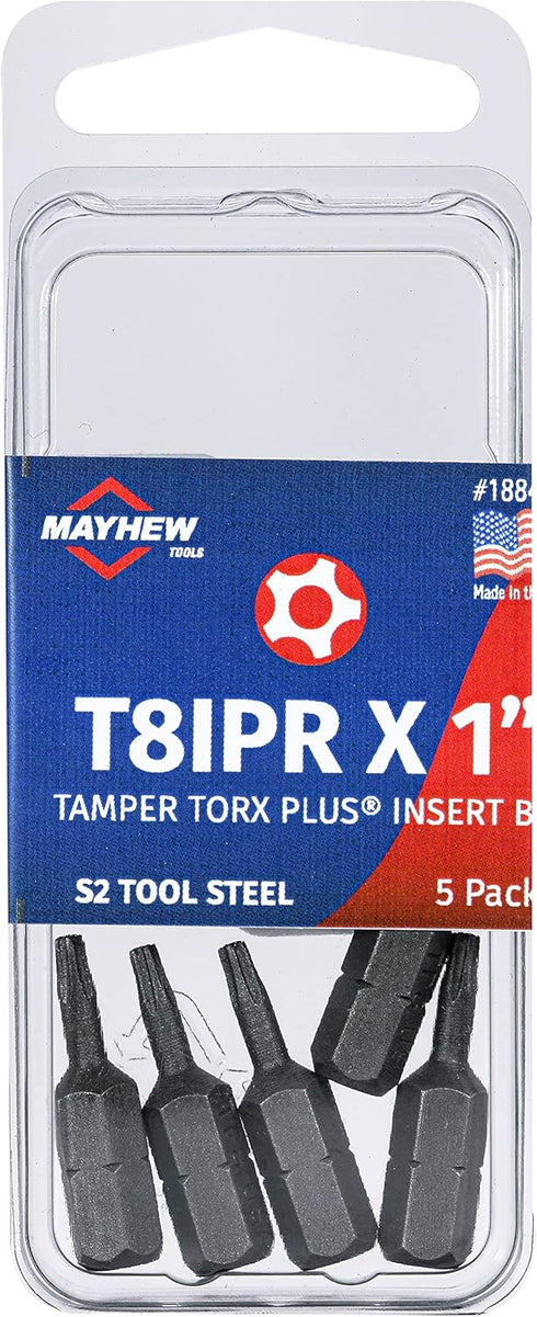 Mayhew Tools 19460-4 Metric Hex Power Bit, 3mm x 2", 4-Pack...