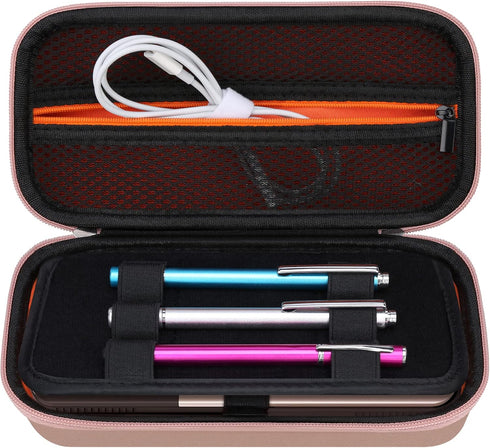 Carrying Case for Texas Instruments TI-84 Plus CE/TI-84 Plus/TI-83 Plus CE/Casio fx-9750GII Color Graphing Calculator, Extra Mesh Pocket Fits Char...