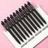 Mr. Pen- Retractable Gel Pens, 10 Pack, Black Ink Gel Pens, Black Barrels, Fast Dry, Gel Pens Fine Point 0.5 mm, Retractable Pens, Cute Pens, Gel ...