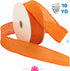 Morex Natural Burlap Wired Ribbon for Decorations, Holidays, Parties, Home and Outdoor Decor, 1.5" x 10 Yd, Orange...