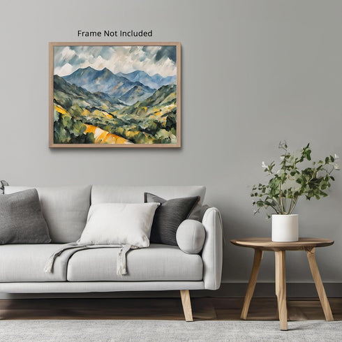 Posterizer 1 pcs- beautiful landscape-oil painting style-nature 3-Landscape & Nature Art-Floral Botanical Art- Decor for Home & Office- unframed w...