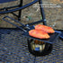 Grill Pan, Small Nonstick BBQ Grill Pan with Detachable Handle, 5.1 x 3.4 in Multipurpose BBQ Grilling Pan Steak Frying Pan Heating Evenly and Qui...