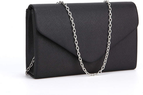 Nodykka Purses and Handbags Envelope Evening Clutch Crossbody Bags Faux Learther Classic Wedding Party Bag for Women...