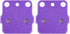 ECCPP Brake Pads Fits for 2004 2005 for Yamaha YFZ450, FA135 FA165 FA84 Front and Rear Brake Pads...
