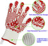 Ove Gloves mit BBQ Heat Proof Oven Mitts 11Inch 1472? guantes para caliente Grill Proof Heat for Men women BBQ Gloves bake Gift Set Cooking Gloves...