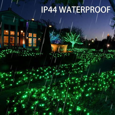 Dazzle Bright Fairy Lights Battery Operated, 20 FT 60 LED Silver Wire St. Patrick's Day Waterproof Battery Operated String Lights, Christmas Decor...