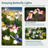 Solar Garden Lights, Solar Lights Outdoor Garden, Garden Lights Solar Powered, Decor for Garden, Yard, Patio, Pathway, IP65 Waterproof, Solar Butt...