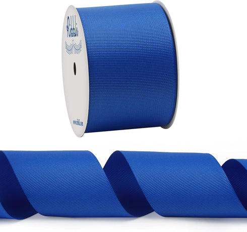 Ribbli Royal Blue Grosgrain Ribbon,2 inches x Continuous 10 Yards,Use for Bows DIY Hair Accessories,Gift Wrapping,Craft and Sewing...