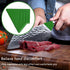 10pcs Household Knife Back Protector Universal Hand Guard Knife Back Kitchen Hand Guard Universal Meat Cutting Tool Blade Finger Hand Guards Silic...