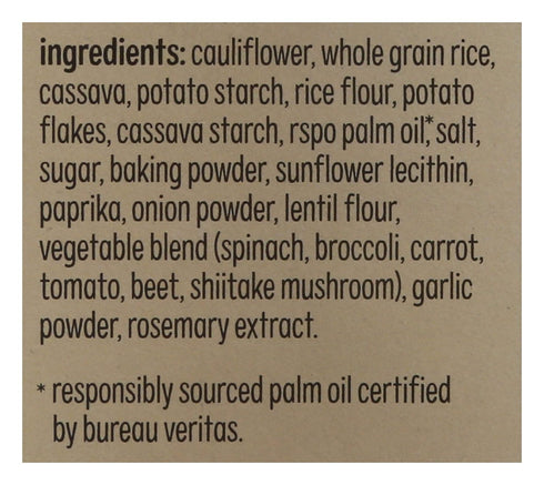 From The Ground Up, Cauliflower Crackers Sea Salt, 4 Ounce...