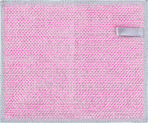 8 Pieces of Multipurpose Wire Dishwashing Rag: Durable Stainless Steel Scrubber, Suitable for Wet and Dry Use, Ideal for Sinks, Stovetops, and Pot...