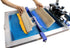 INTBUYING Screen Printing Squeegee Ink Squeegee Wooden Water Scraper 65 Durometer 13nches Long 4 inches Wide with Rubber Blade and Wooden Handle...