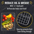Checkered Chef Cooling Rack for Cooking and Baking - 17" x 12" Stainless Steel, Oven Safe Grid Wire Cookie Cooling Racks...