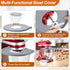 Mixers Bowl Covers for Kitchen aid 5 QT Artisan&Classic Tilt-Head Stand Mixer Bowl, Mixer Accessories and Attachments Mixer Glass Bowl Lid Dishwas...