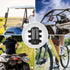 KEMIMOTO UTV Speaker Holder, Portable Speaker Mount for UTV, ATV, Bike, Golf Cart, Fits 0.875-1" and 1.5-2" Roll Bar, Compatible with Polaris RZR ...