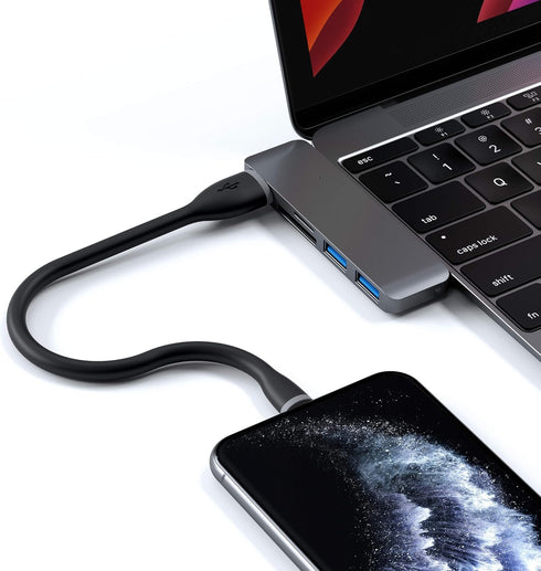 Satechi Flexible Apple MFi Certified Lightning USB Charging Cable - Compatible with iPhone 11 Pro Max/11 Pro/11, Xs Max/XS/XR/X, 8 Plus/8 (10-Inch...