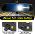 Rear View Mirror Compatible With 1998-2013 Honda Accord, 2006-2011 Civic, 2000-2004 Odyssey, 2002-2008 Pilot Interior Rear View Mirror Day/Night M...