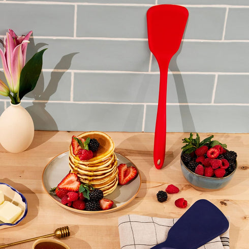 GIR: Get It Right Premium Silicone Ultimate Turner - Non-Stick Heat Resistant Turner - Ideal for BBQs & Cookouts -Able to Lift, Flip and Transfer ...