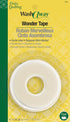 Dritz Wash-A-Way Wonder Tape, Double-Sided, 1/4" x 25-Yards, 1 Roll, White...