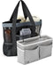 2 Pcs Bedside Caddy Storage Organizer, Hanging Mesh Bag with Pockets for Dorm Bedside Holder Storage Basket for College Bathroom Dorm Rooms Hospit...