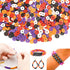 3180 PCS+ Halloween Beads Making Kit for DIY Jewelry 9 Strands Heishi Clay Beads Halloween Charms Making for Halloween Bracelet Necklace Earrings ...