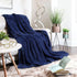 Clara Clark Cut Plush Fleece Throw Blanket - Throw Size - Lightweight Super Soft Fuzzy Luxury Bed Blanket for Bed - Machine Washable - (50x60) (Na...