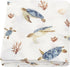 LifeTree Baby Swaddle Blanket, 70% Viscose from Bamboo and 30% Cotton Muslin Swaddles Blankets Boys Girls, Sea Turtle Swaddling Wrap Receiving Bla...