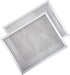 2 Packs Aluminum Range Hood Grease Filter Range Hood Vent Filter Compatible with Broan Kenmore, F40000, 41000, 42000-K, Nutone RL6100F-R, SL6200-H, RL6300-H, RL6100-H, 8-3/4 x 10-1/2 x 3/32 Inch