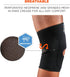 Ergodyne ProFlex 615 Knee Sleeve, Black, Large...
