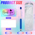 90 Pcs Beadable Pens Kit, Include 30 Pcs 2 in 1 Plastic Stylus Beadable Pens 30 Pcs Foil Thank You Cards with 30 Pcs Resealable Pen Packaging Bags...
