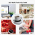 Coffee Mug Warmer for Desk Auto Shut Off - Coffee Cup Warmer for Desk Auto On/Off Gravity Induction with 2 Temperature Settings, Tea, Candle Warme...