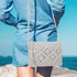 Women Crochet Shoulder Bag Handmade Woven Beach Crossbody Handbag Satchel Purse with Tassel for Summer...