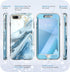i-Blason Cosmo Glitter Clear Bumper Case for iPhone 8 Plus/iPhone 7 Plus, Blue...