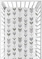 Grey and White Arrow Baby or Toddler Fitted Crib Sheet for Woodland Arrow Collection by Sweet Jojo Designs...