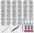 16500 Pcs Clear Rhinestones with B7000 Glue for Crafting, AB Crystal Rhinestones Bulk Swarovski Gems with Glue Kit for Fabric Cloths Tumbler Cups ...