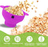 MMUGOOLER Original Microwave Popcorn Popper Silicone Popcorn Maker, Collapsible Bowl with Lid, Without BPA and Dishwasher Safe, Quick & Easy(Purpl...