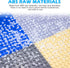 BOROLA Classic Baseplates Building Brick -10 "x 5" ?Compatible with Most Major Brand Building Bricks, Used for Substrates for Building Towers, Des...