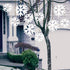 VictoryStore Outdoor Decorations: 10 Plastic Hanging Snowflakes Decorations Set of 10, 13656, (Four 10-Inch Snowflakes and Six 8-Inch Snowflakes)...