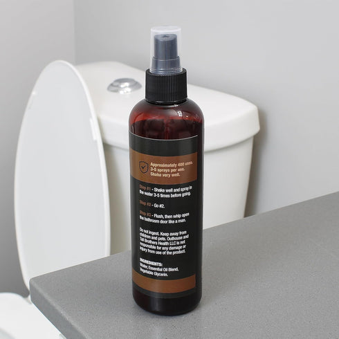 Use Before You Go - Toilet Spray for Manly Men - 8oz (Cigar)...